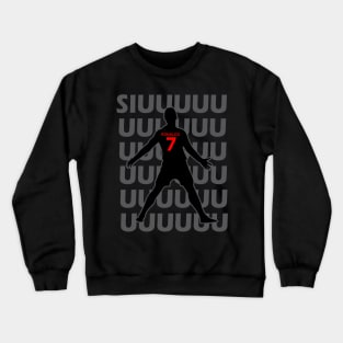 Siuuuuuu Cristiano Ronaldo Kids Crewneck Sweatshirt